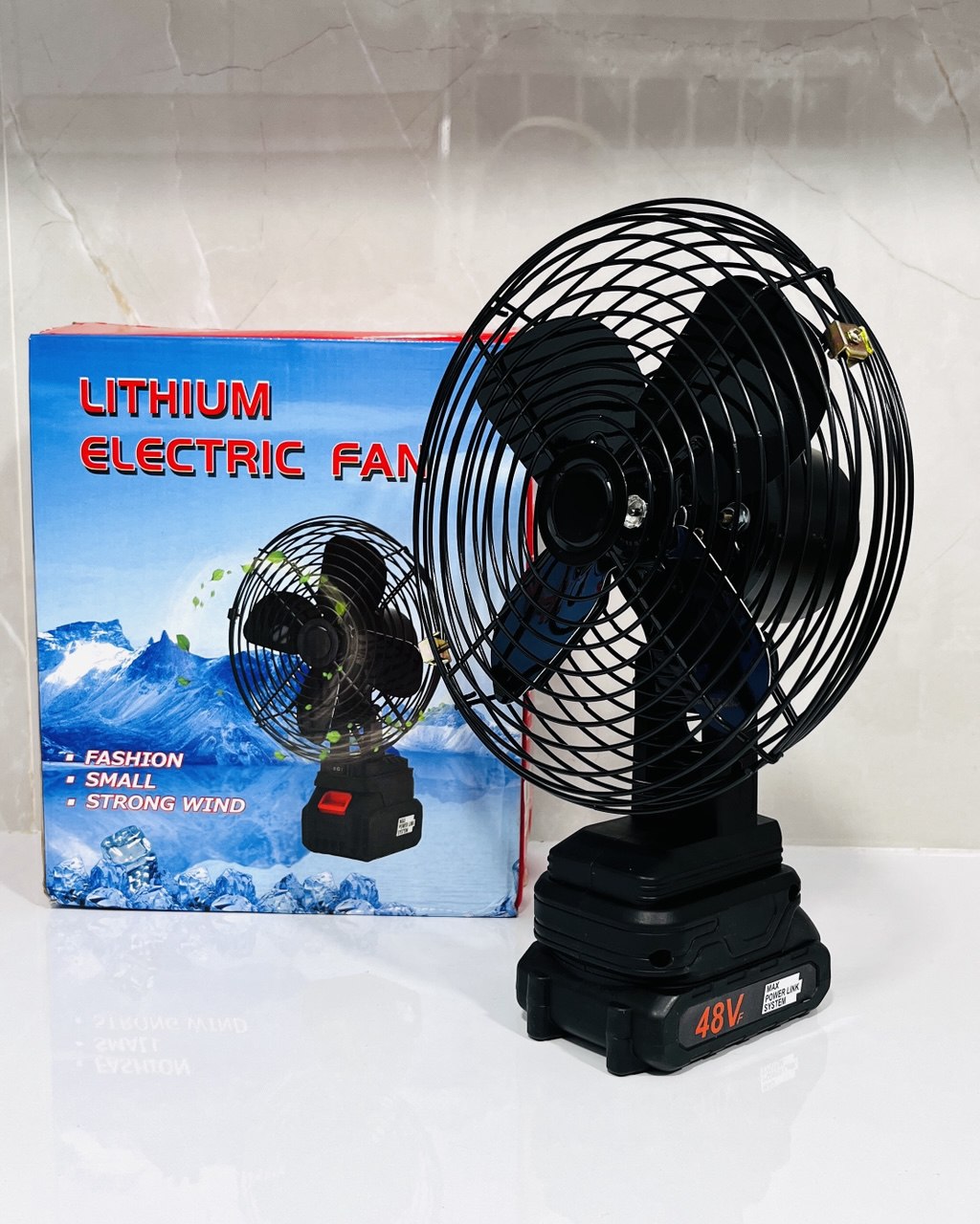 فن شارژی لیتیومی